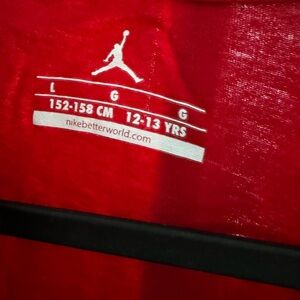 Nike Red Jordan Youth Shirt